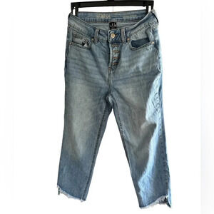 Rewash Women's Blue and White Jeans